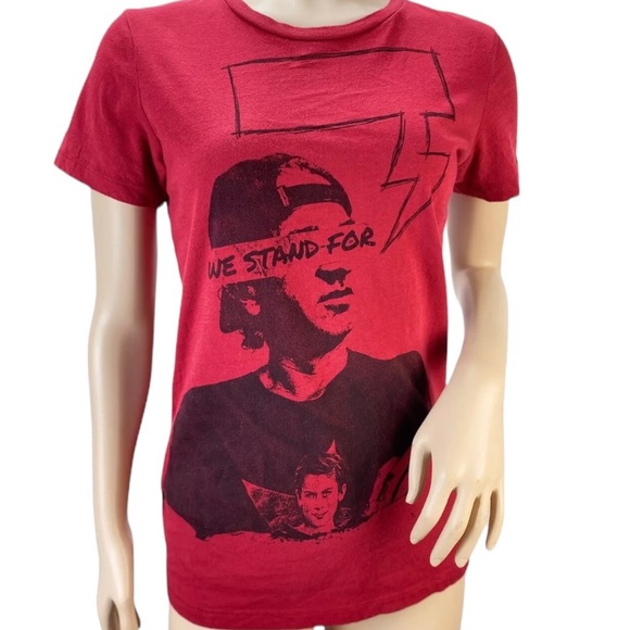 Dutch Bros RED ‘TOGETHER WE STAND FOR MOVEMENT’ SMALL + LARGE VINTAGE DB 1992 - Picture 3 of 10